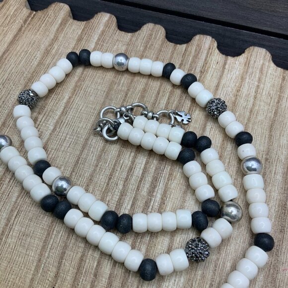 Lucky Brand Multi Color Beaded Tassel Pendant Necklace - Picture 5 of 7